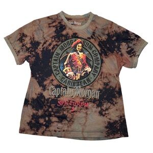 Captain Morgan Spiced Rum Tie Dye Tee